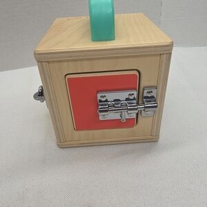 LOVEVERY Wooden Lock Box Latches | The Realist Box | Montessori Learning Toy